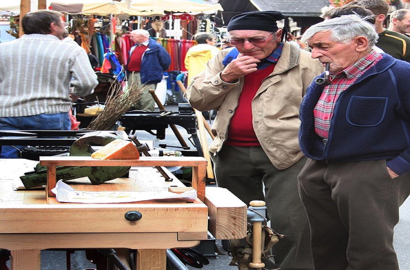 Markt in Grindelwald - Hotel Kreuz & Post