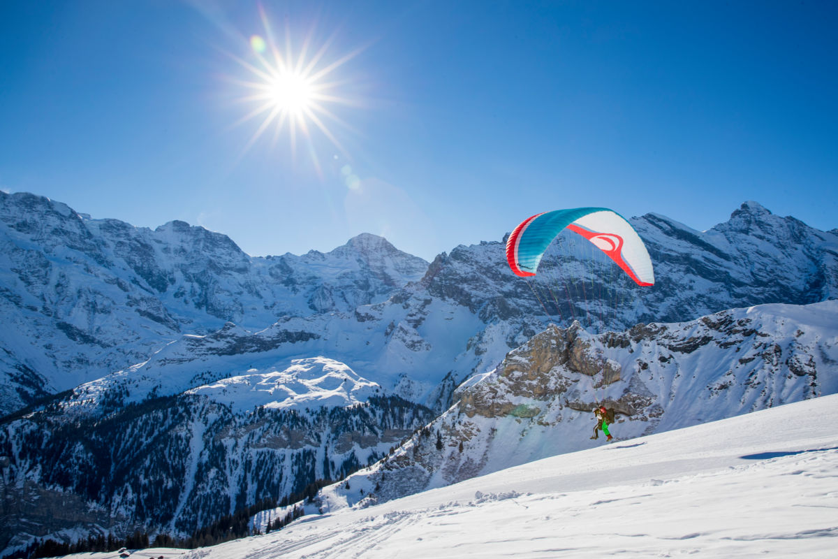 Paragliding Mürren